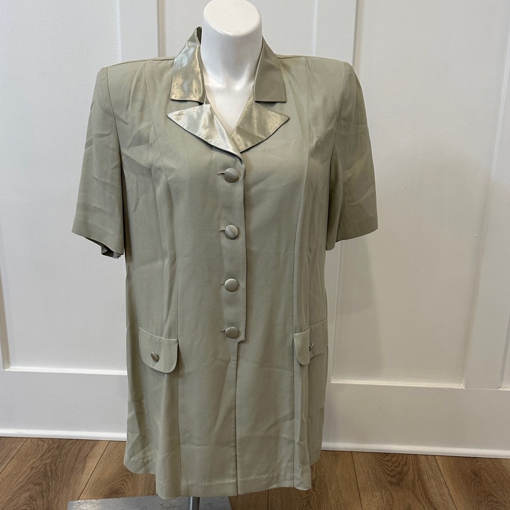 Vintage Jason Matthew’s Short Sleeve Women’s Suit Jacket Size 18